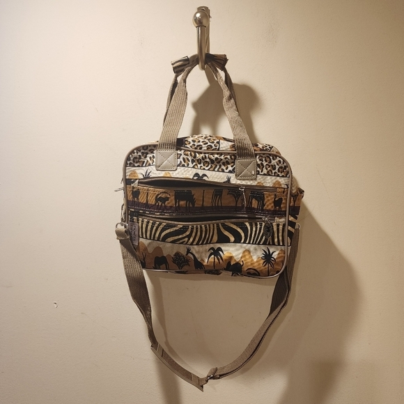 Pioneer Express Vintage Safari Printed travel bag - Picture 8 of 10